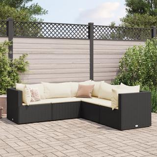 VidaXL set salotto da giardino Polirattan  