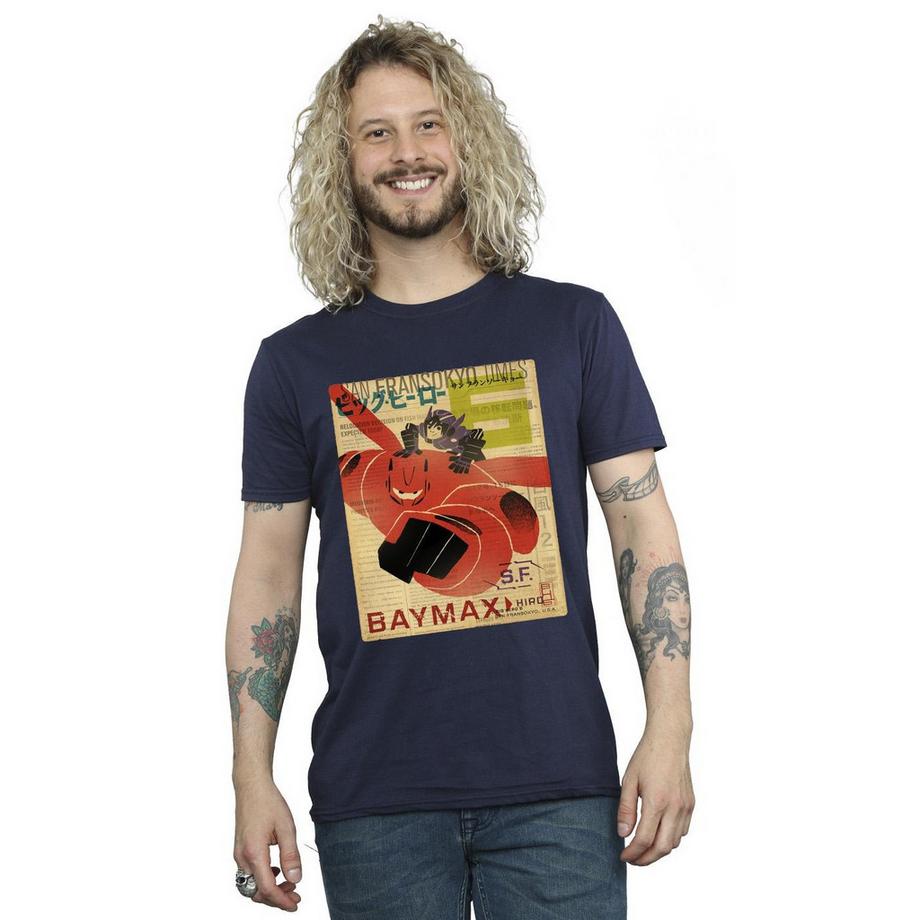 Disney Big Hero 6 T-Shirt Stampata  