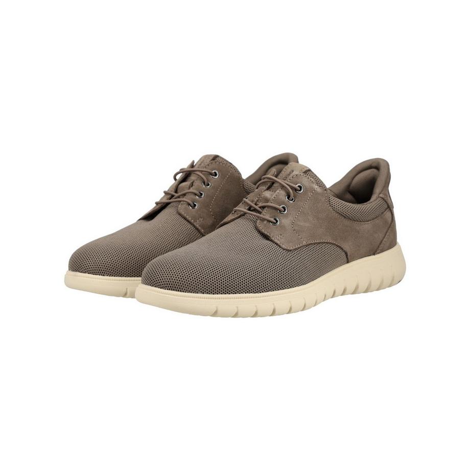 GEOX Sneaker in maglia e camoscio  