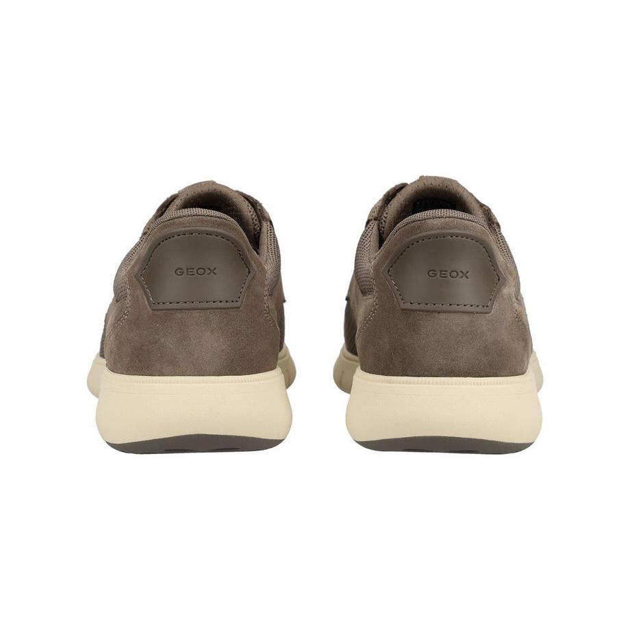 GEOX Sneaker in maglia e camoscio  