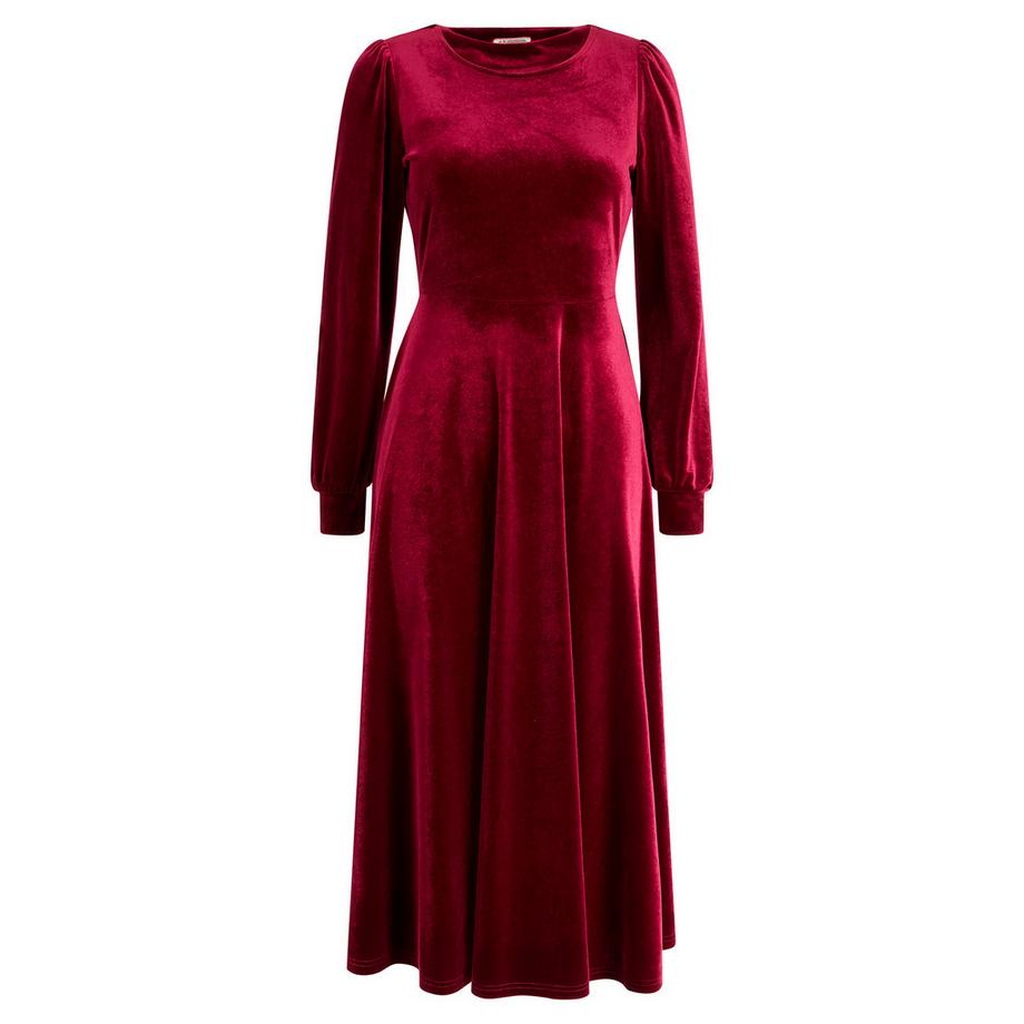 Joe Browns Robe Midi en Velours Extensible  