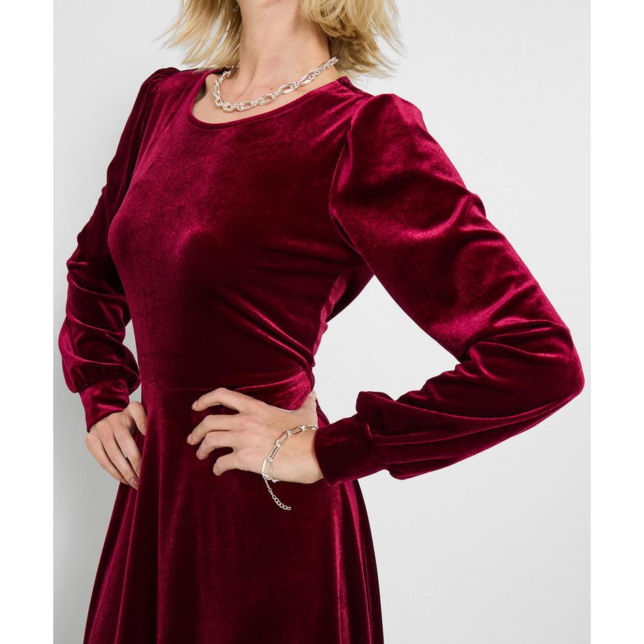 Joe Browns Robe Midi en Velours Extensible  