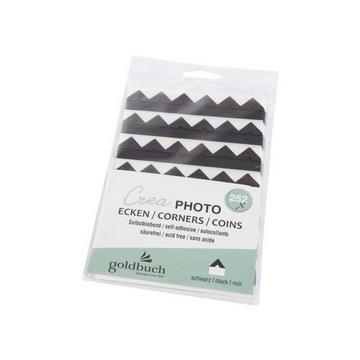 Fotoecken Crea 252 Stück, Schwarz