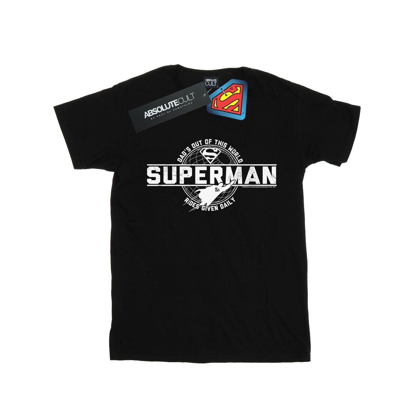 DC COMICS  Dad Out Of This World TShirt 