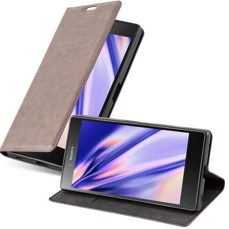 Cadorabo  Housse compatible avec Sony Xperia Z5 - Coque de protection avec fermeture magnétique, fonction de support et compartiment pour carte 