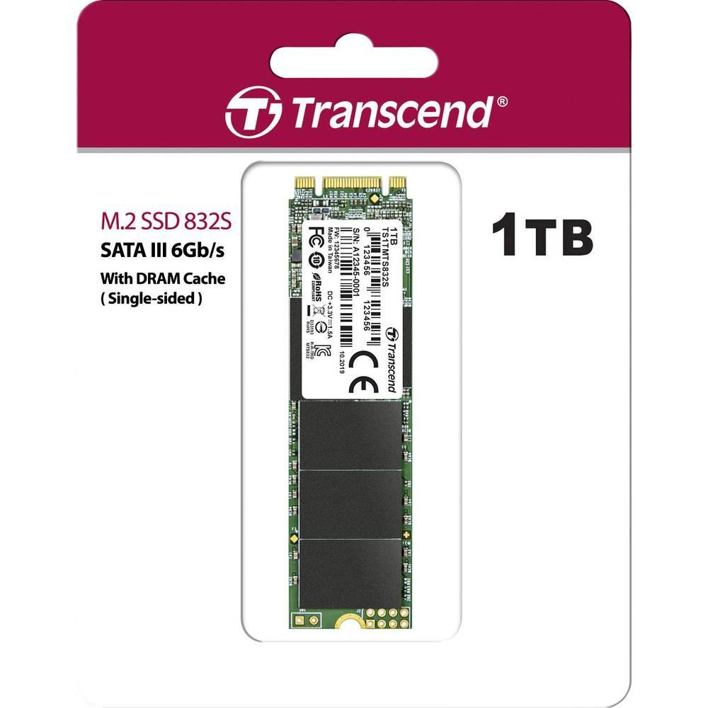 Transcend  832S 1 TB Interne M.2 SATA SSD 2280 M.2 SATA 6 Gb/s Retail 