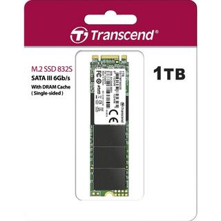 Transcend  832S 1 TB Interne M.2 SATA SSD 2280 M.2 SATA 6 Gb/s Retail 