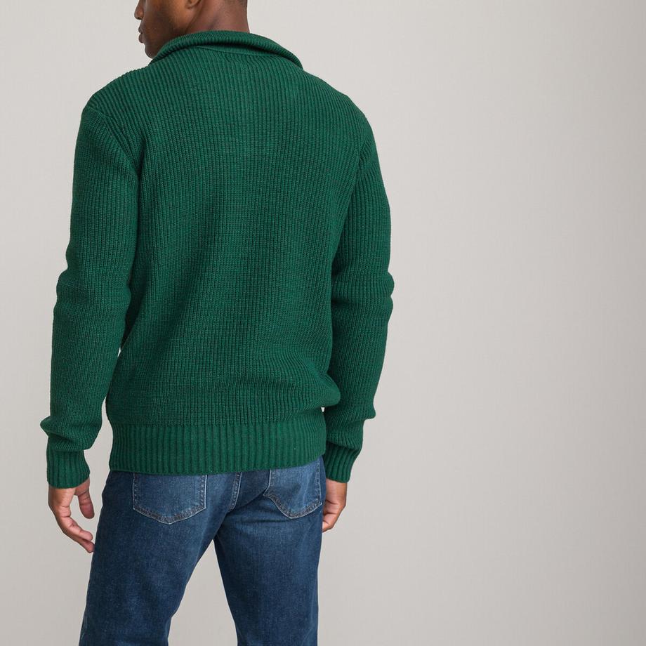 La Redoute Collections Pull col camionneur maille chaude  