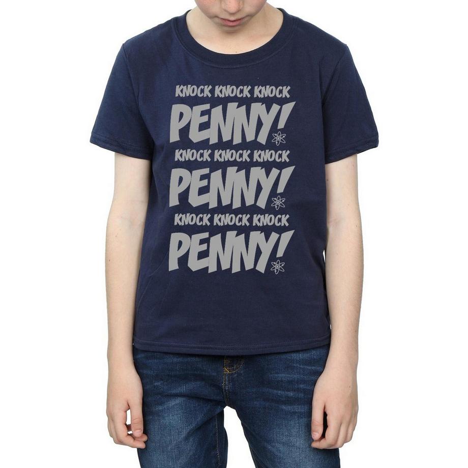 The Big Bang Theory  Knock Knock Penny TShirt 