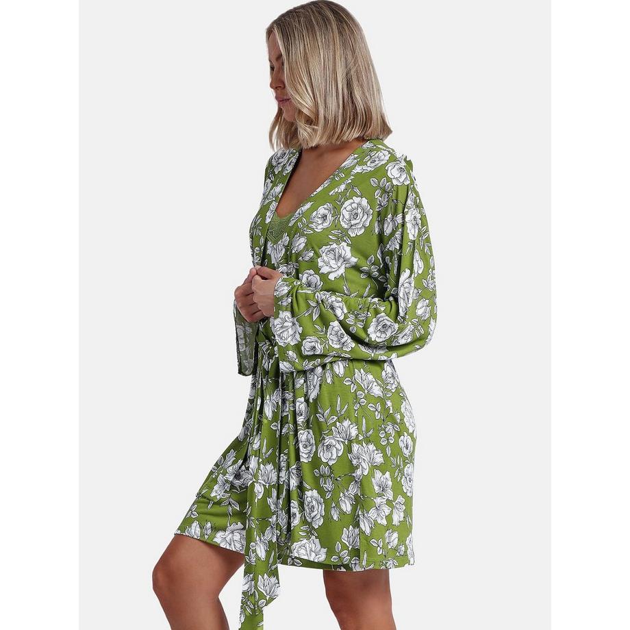 Admas Déshabillé Navy Flowers  