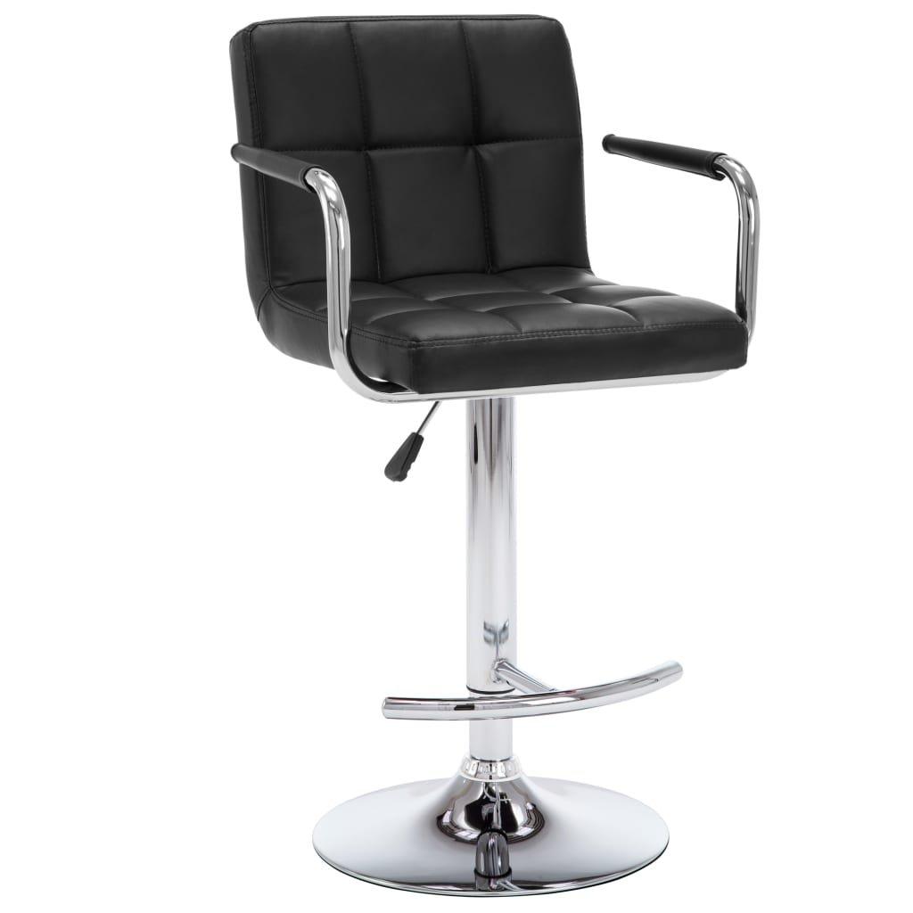 VidaXL Tabouret de bar cuir artificiel  