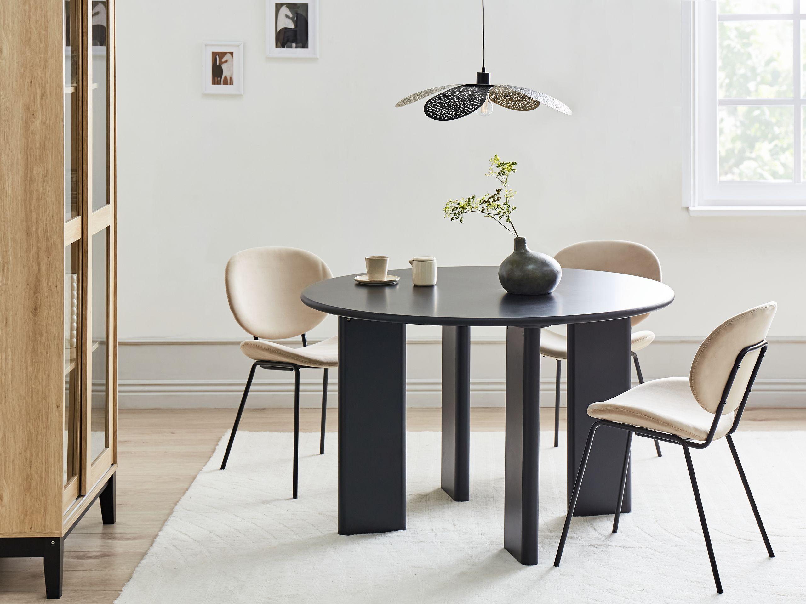 Beliani Table de repas en MDF Moderne COSMO  