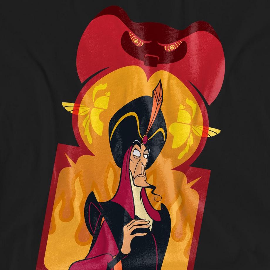 Aladdin The Evil Sorcerer T-Shirt Imprimé Manches Courtes  