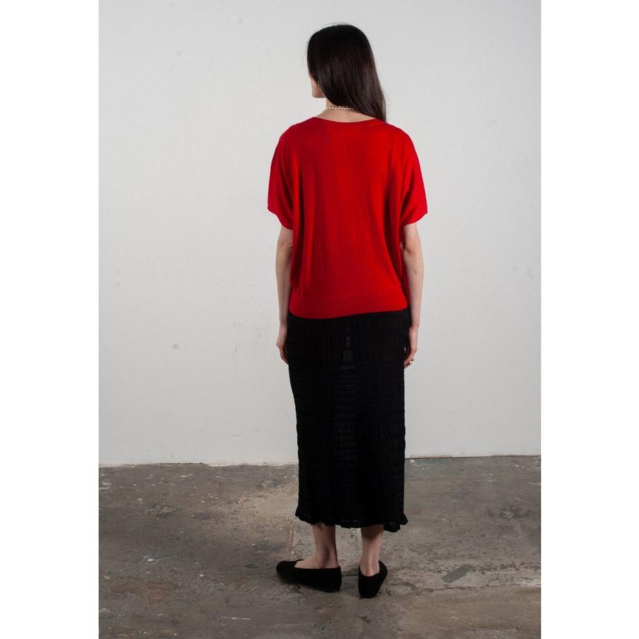 Studio Cashmere8 KELLY 6 V-Ausschnitt Fledermausärmel Pullover  