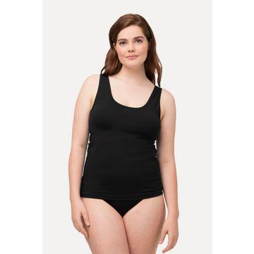 Maillot de corps en coton bio. Débardeur slim à bretelles larges