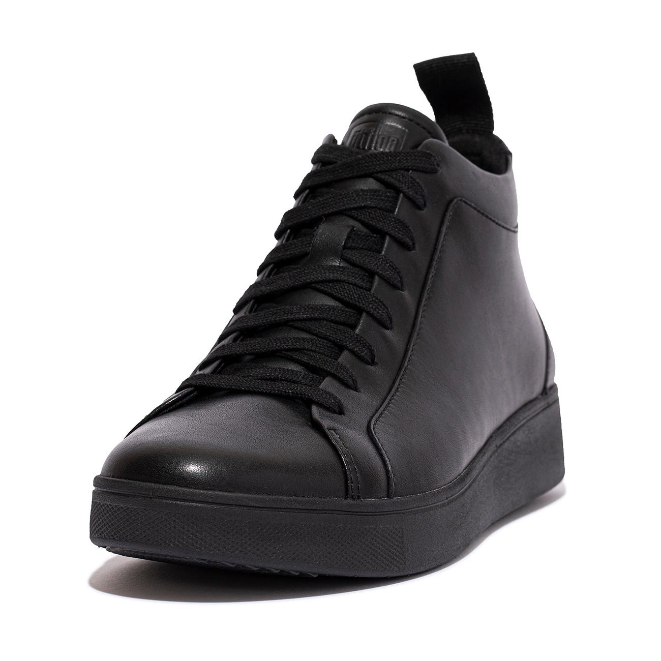 Fitflop  baskets en cuir rally high top 