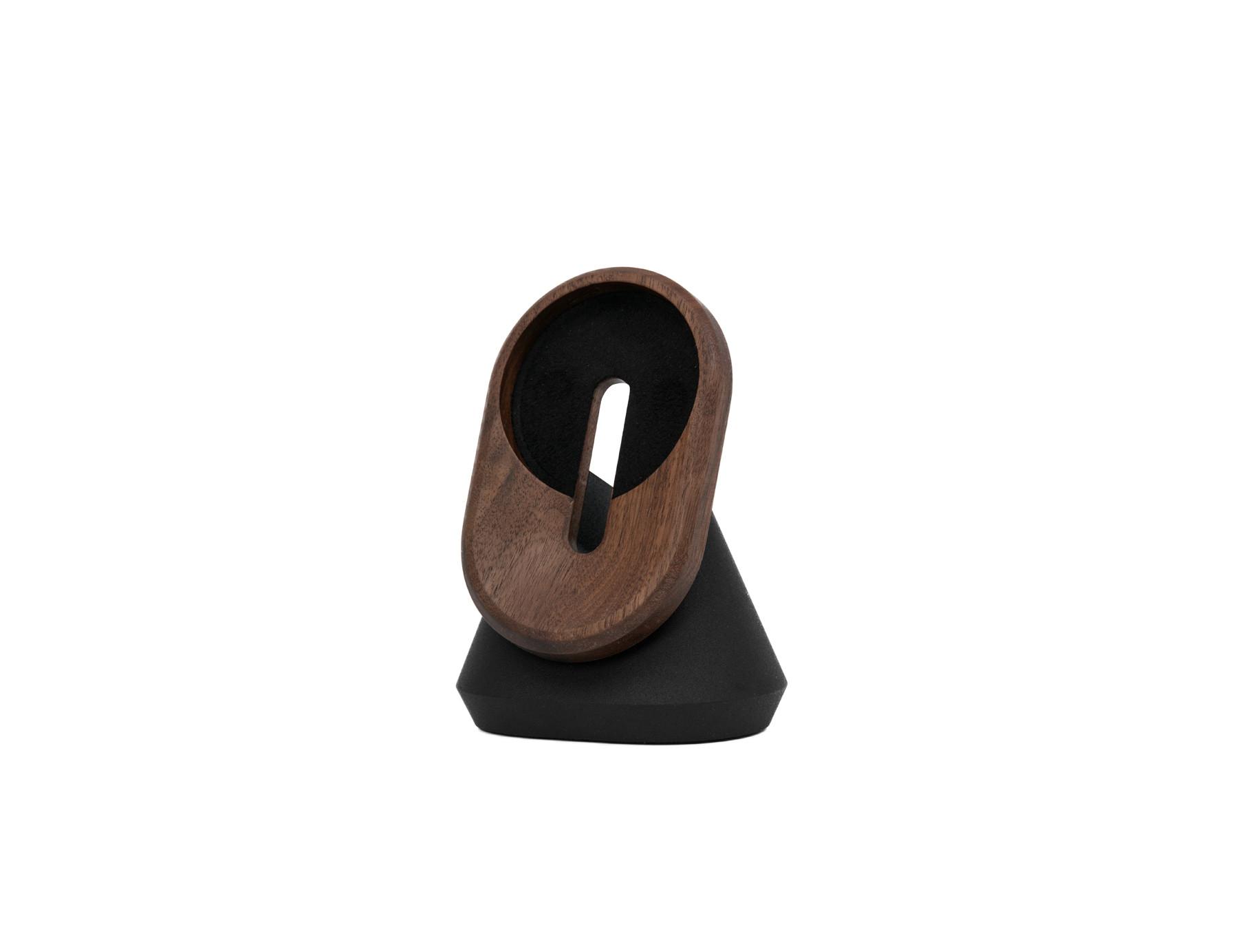 Oakywood  MagSafe iPhone Stand Support multifonctionnel pour iPhone - Noyer - Oakywood 