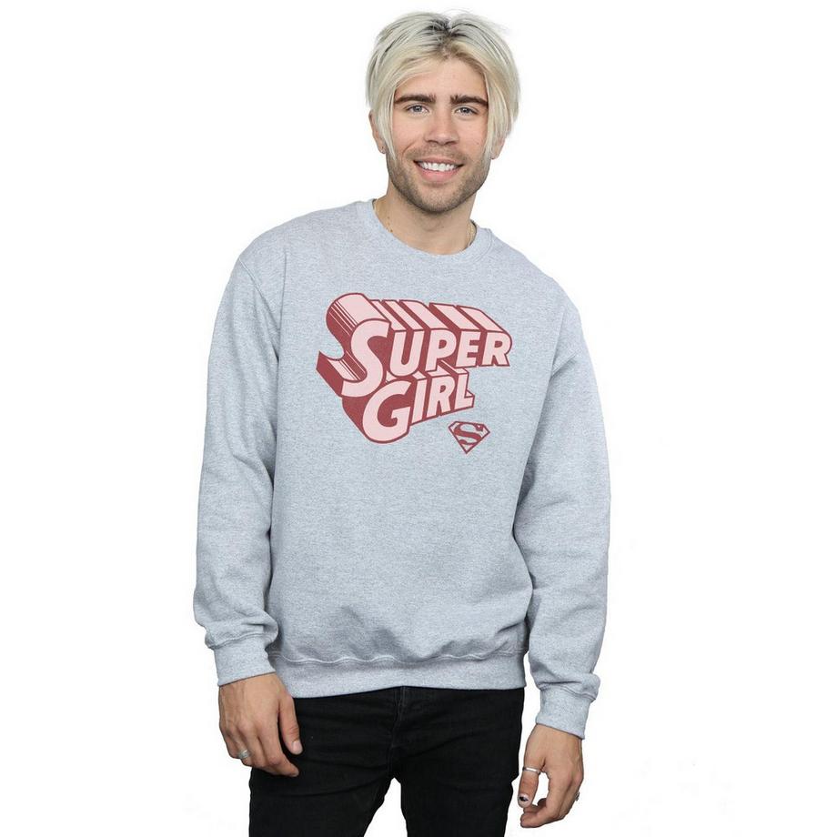 DC COMICS Supergirl Logo Sweatshirt  