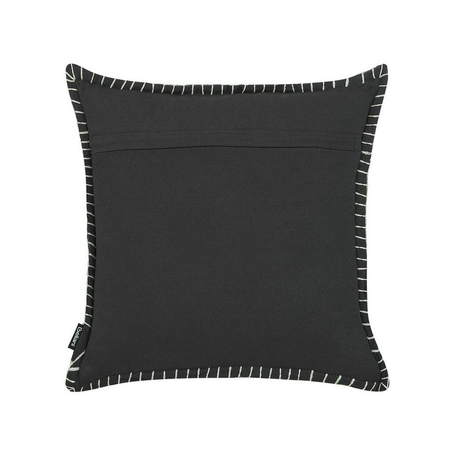 Beliani Dekokissen 2er Set aus Viskose Rustikal MELUR  