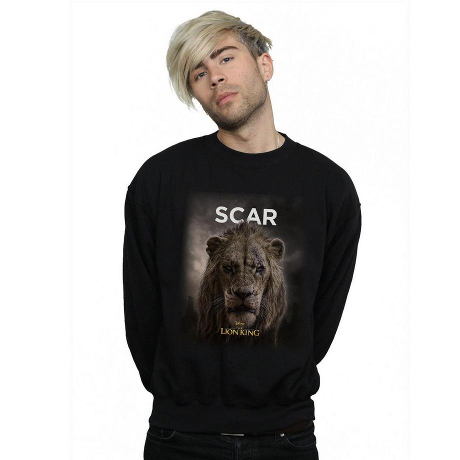 Disney The Lion King Scar Stampa Grafica Felpa  
