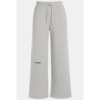 Studio Untold  Jogginghose, Wide Fit, Knie Cut-Out, Elastikbund 