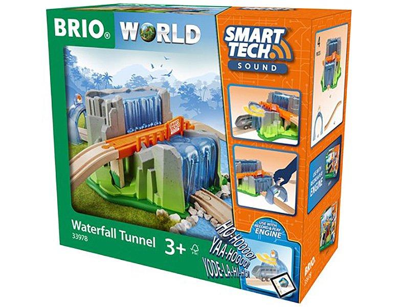 BRIO  Smart Tech Sound Wasserfall-Tunnel 