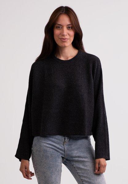 CASH-MERE.CH  Wolle Kaschmir Rundhals Pullover 