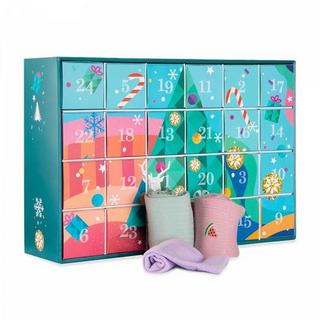 Geschenkidee Socken Adventskalender 36 - 40  