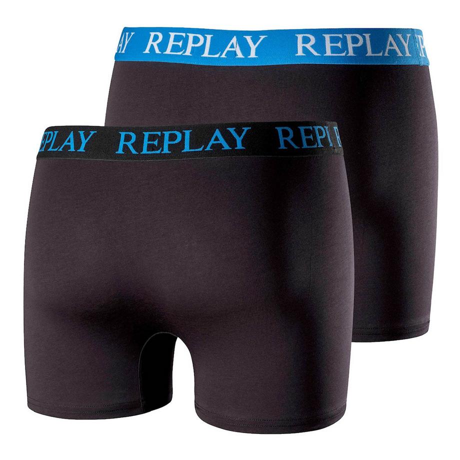 REPLAY Boxer Aderente Confezione da 4  