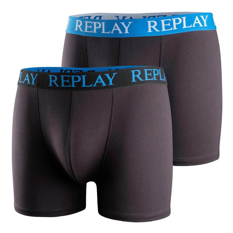 REPLAY Boxer Aderente Confezione da 4  