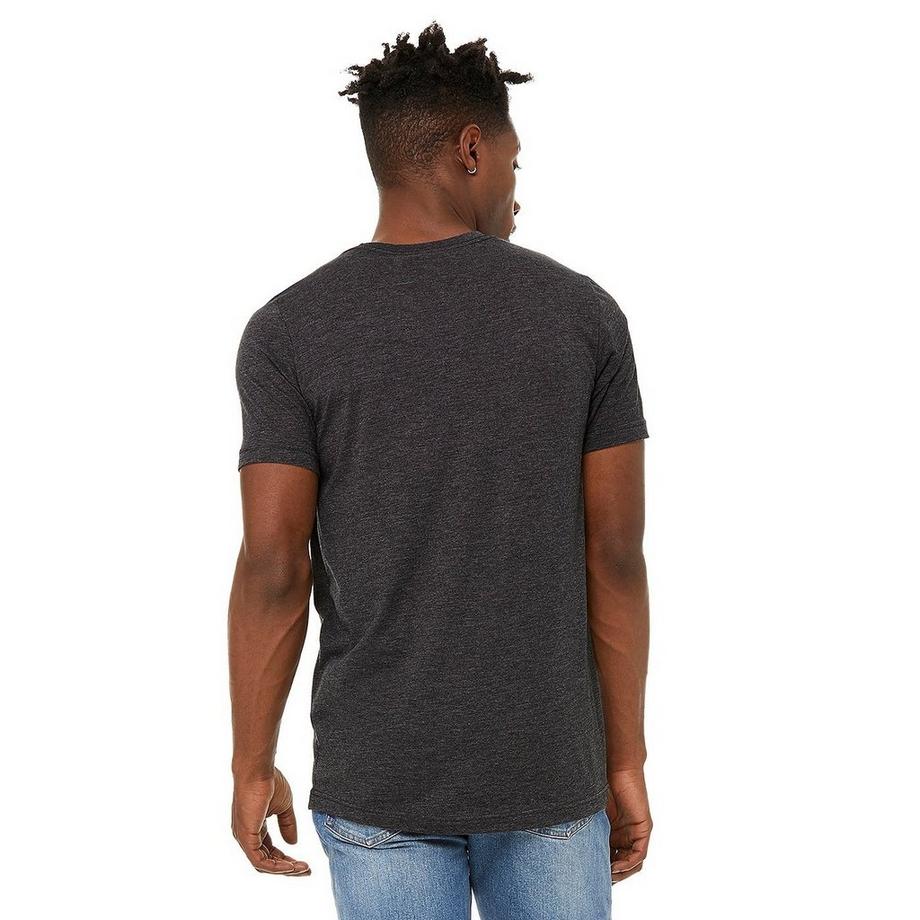 Bella + Canvas T-Shirt Effetto Scamosciato  