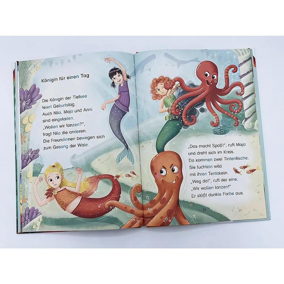 Der Bücherbär Meermädchengeschichten (DE) Richert, Katja; Garbers, Sarah (Illustrationen) Copertina rigida 
