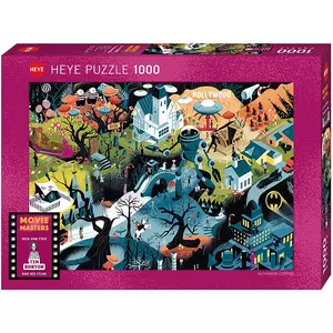 Puzzle Tim Burton Films (1000Teile)