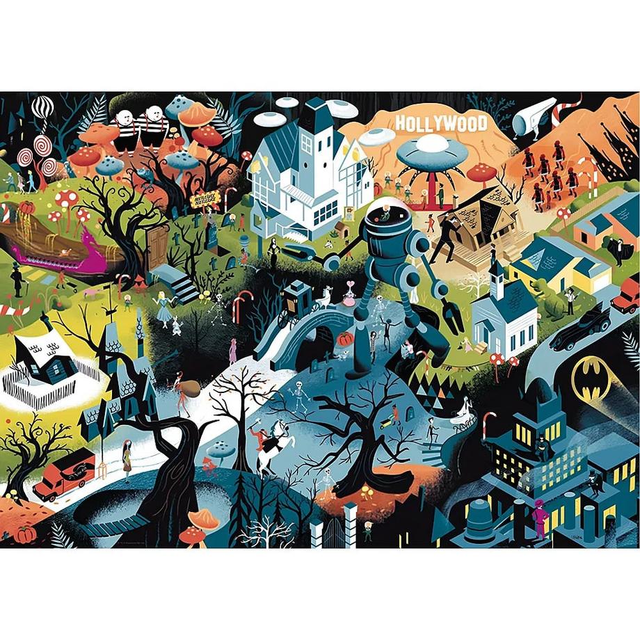 Heye  Puzzle Tim Burton Films (1000Teile) 