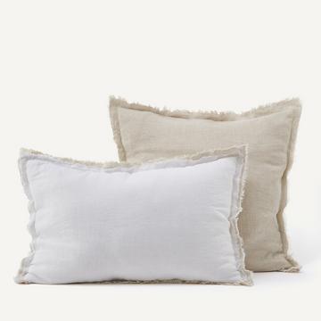Kissenbezug Alhanasia aus gewaschenem Leinen