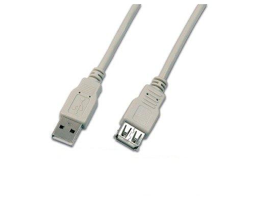 Triotronik  Triotronik USB A-A MF 0.30 GR câble USB 0,3 m USB 2.0 Gris 