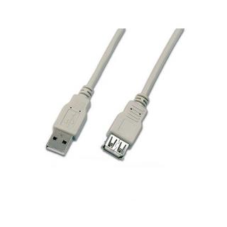 Triotronik  USB A-A MF 0.30 GR cavo USB 0,3 m USB 2.0 Grigio 