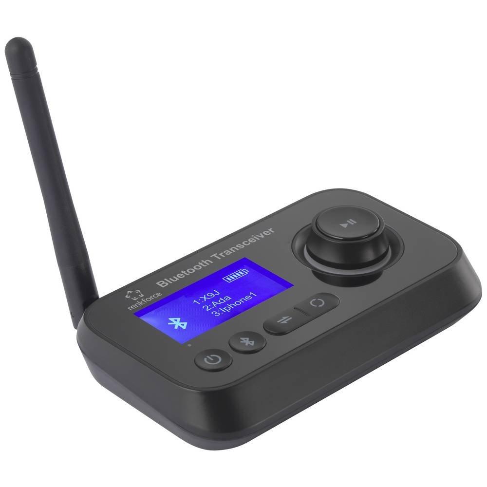 Renkforce  Renkforce Bluetooth Audio-Sender und -Empfänger mit Display 