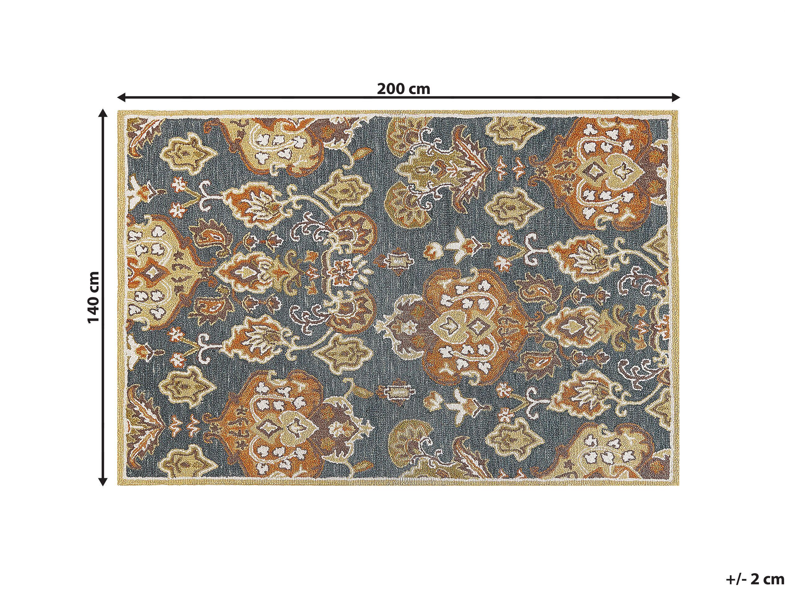 Beliani Tapis en Laine Traditionnel UMURLU  