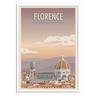 Wall Editions  Art-Poster - Florence - Turo - 50 x 70 cm 