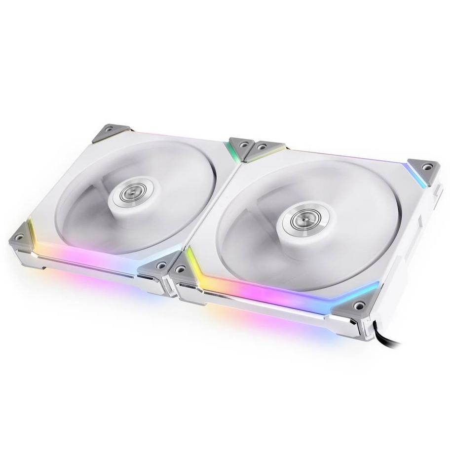 Lian Li  UNI FAN SL140 RGB PWM Lüfter, 2er Pack inkl. Controller - 140mm 