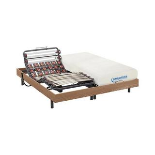 DREAMEA Set da relax doghe e sospensioni memory foam DIONYSOS di DREAMEA motori OKIN quercia 2  