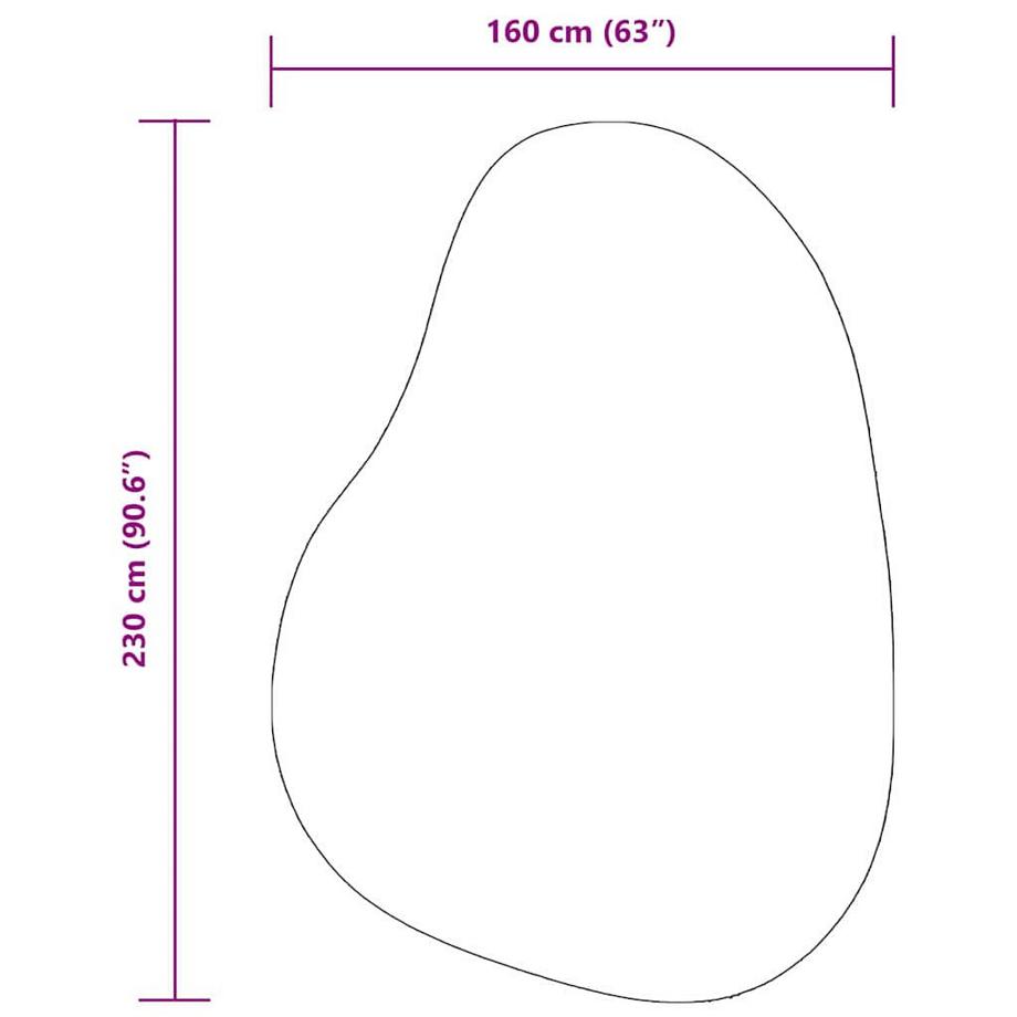 VidaXL  Décor de tapis polyester 