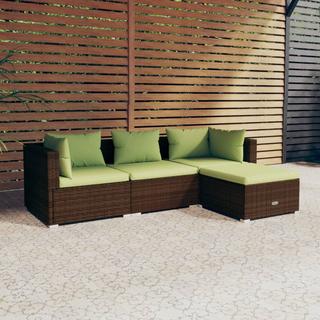 VidaXL Garten-lounge-set poly-rattan  