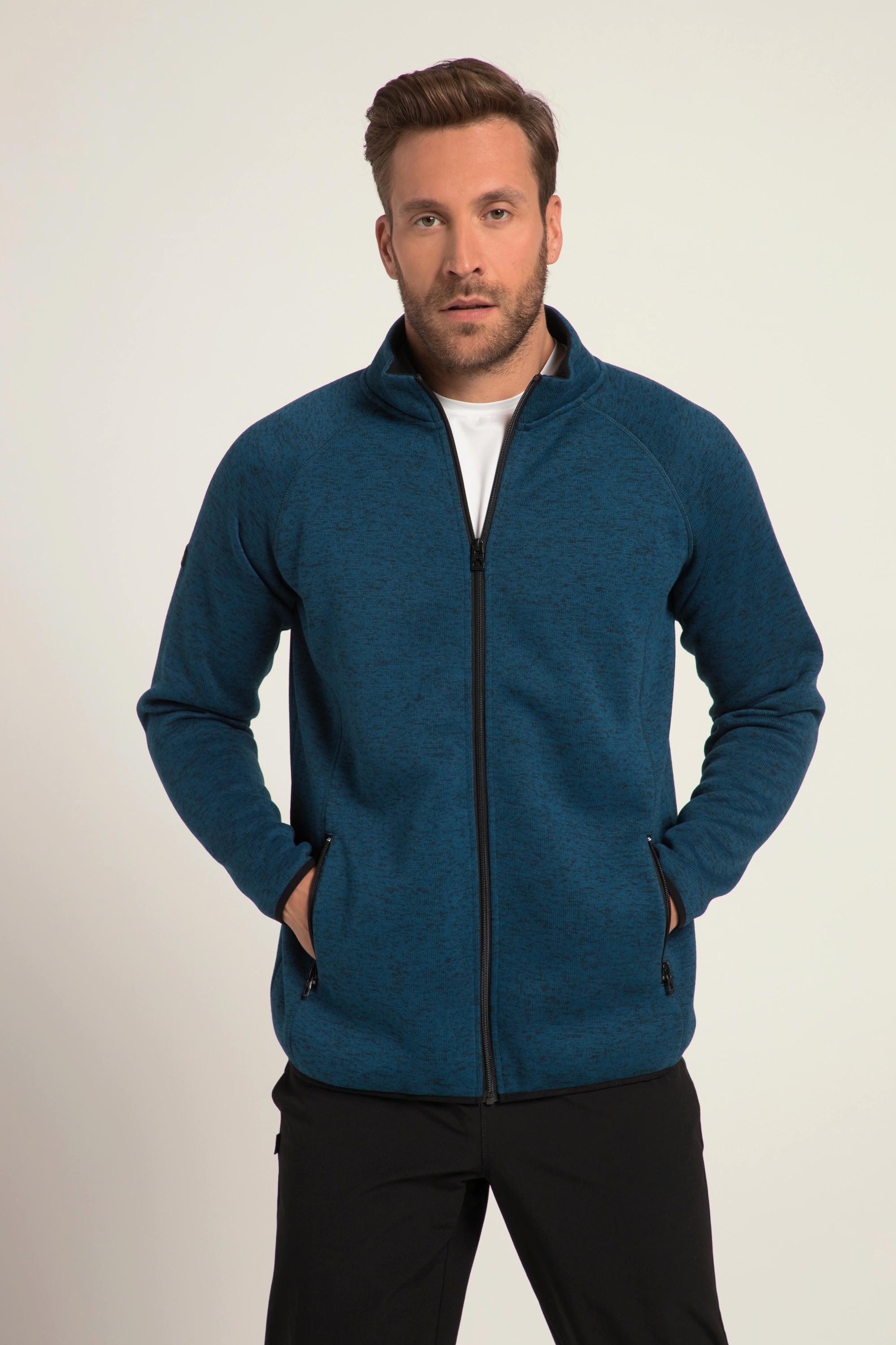 JP1880  Strickfleece-Jacke 