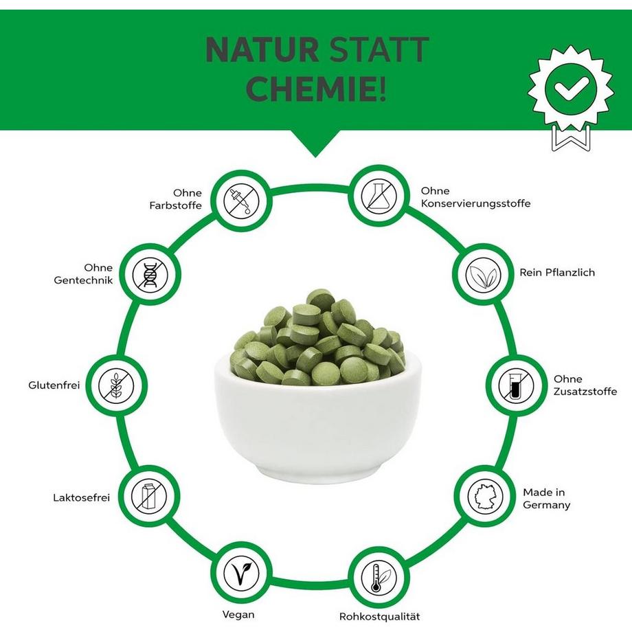 Eltabia  Bio Chlorella Tabletten 