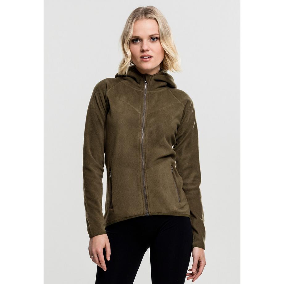 URBAN CLASSICS Polar Fleece Zip Hoodie  