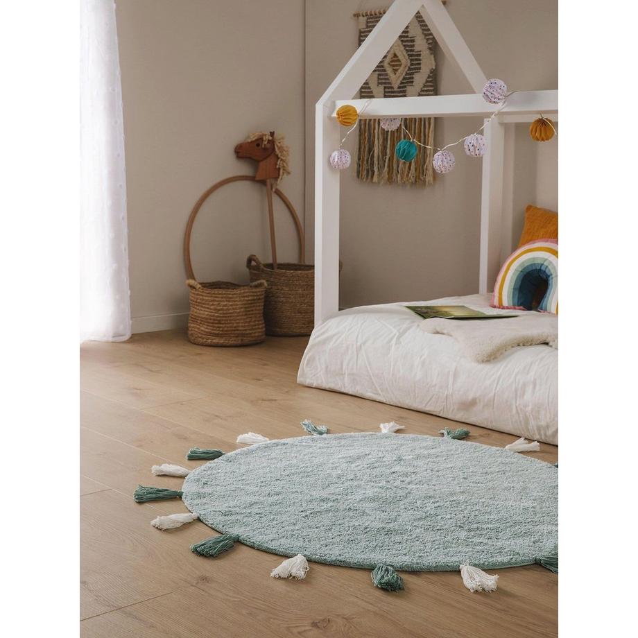 Benuta Tappeto lavabile per bambini Malu Menta  