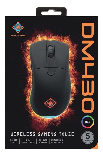 DELTACO  DELTACO Wireless Gaming Mouse,RGB GAM-107 black, DM430 