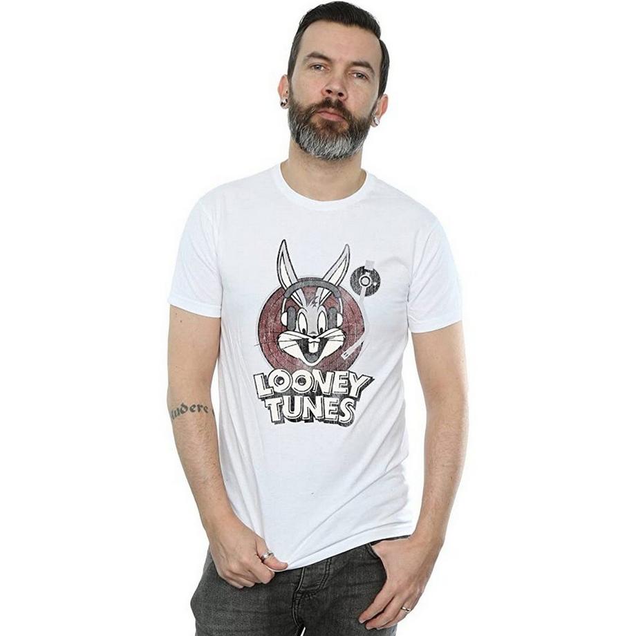 LOONEY TUNES Bugs Bunny DJ Regular Fit T-Shirt  